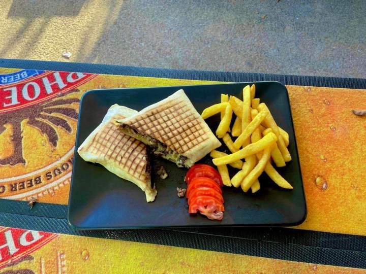 Menu tacos avec frites Saint-Pierre