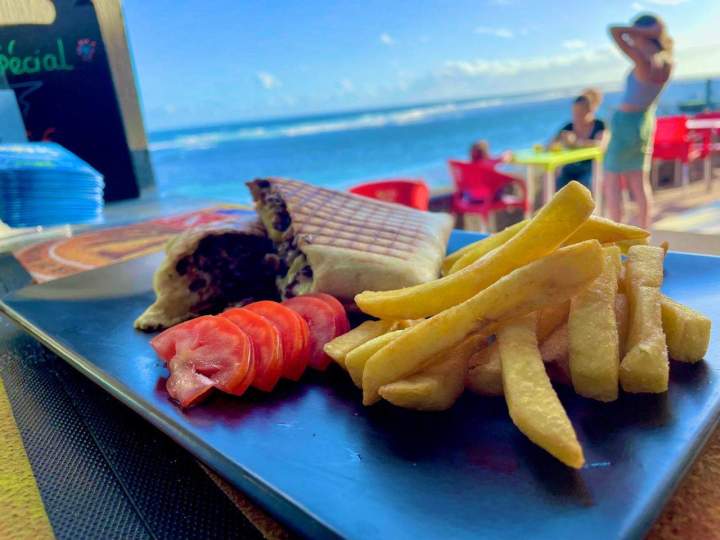 Tacos avec frites Saint-Pierre